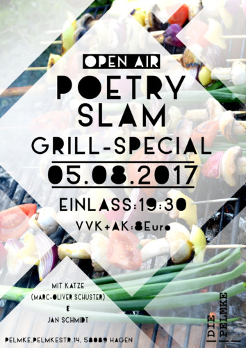 Open Air Poetry Slam inkl. Grillwurst