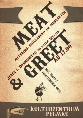 Meat & Greet // Mitbring-Grillabend im Biergarten