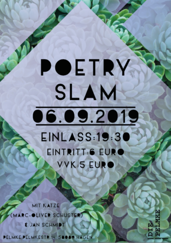 Poetry Slam mit Katze und Jan Schmidt