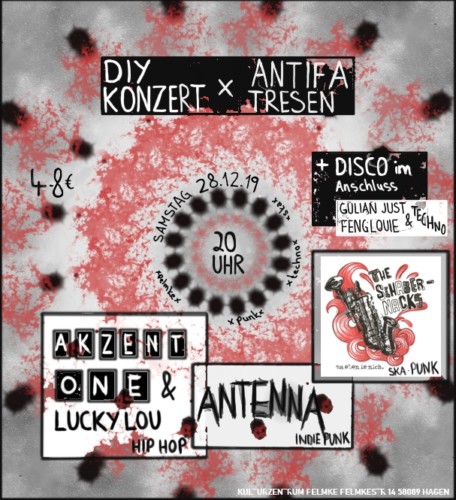 DIY-Konzert & Antifa Tresen