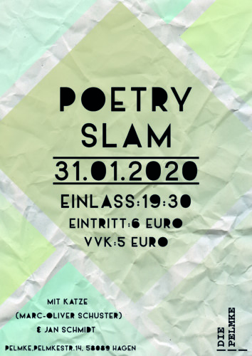 Poetry Slam mit Katze und Jan Schmidt