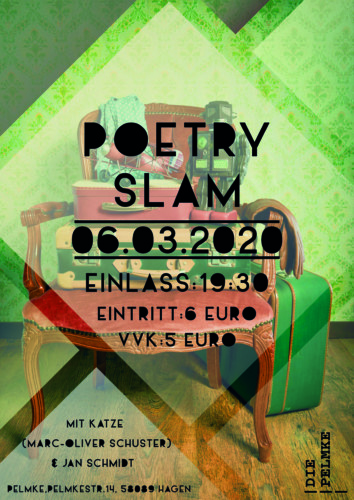 Poetry Slam mit Katze und Jan Schmidt