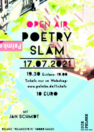 Open Air Poetry Slam mit Jan Schmidt
