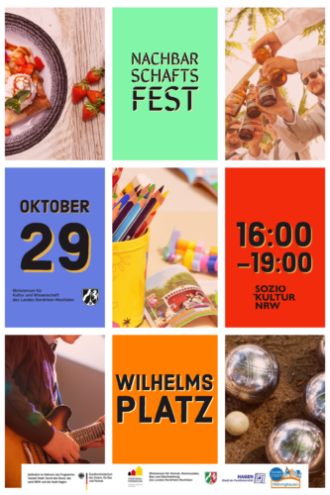 Nachbarschaftsfest am Wilhelmsplatz