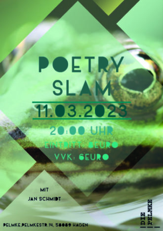 Poetry Slam moderiert von Jan Schmidt