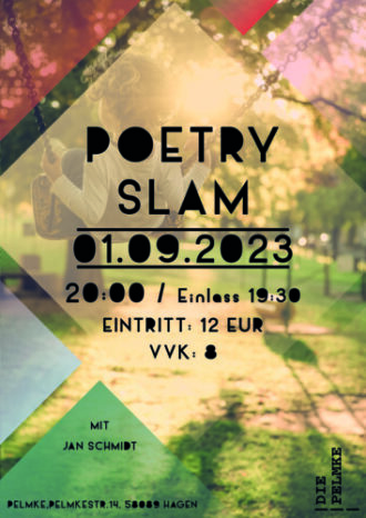 Road to Slam23:<br>Poetry Slam mit Jan Schmidt
