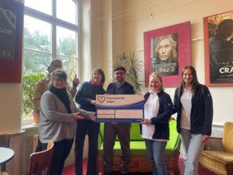 Foto der Spendenübergabe
